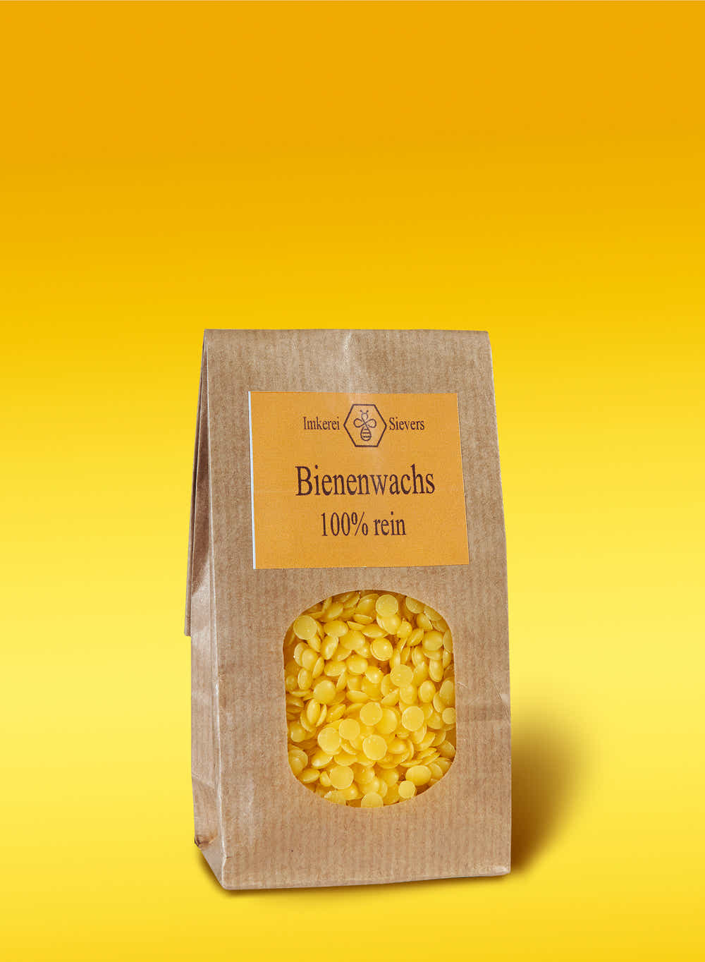 100 Gramm Beutel Bienenwachs