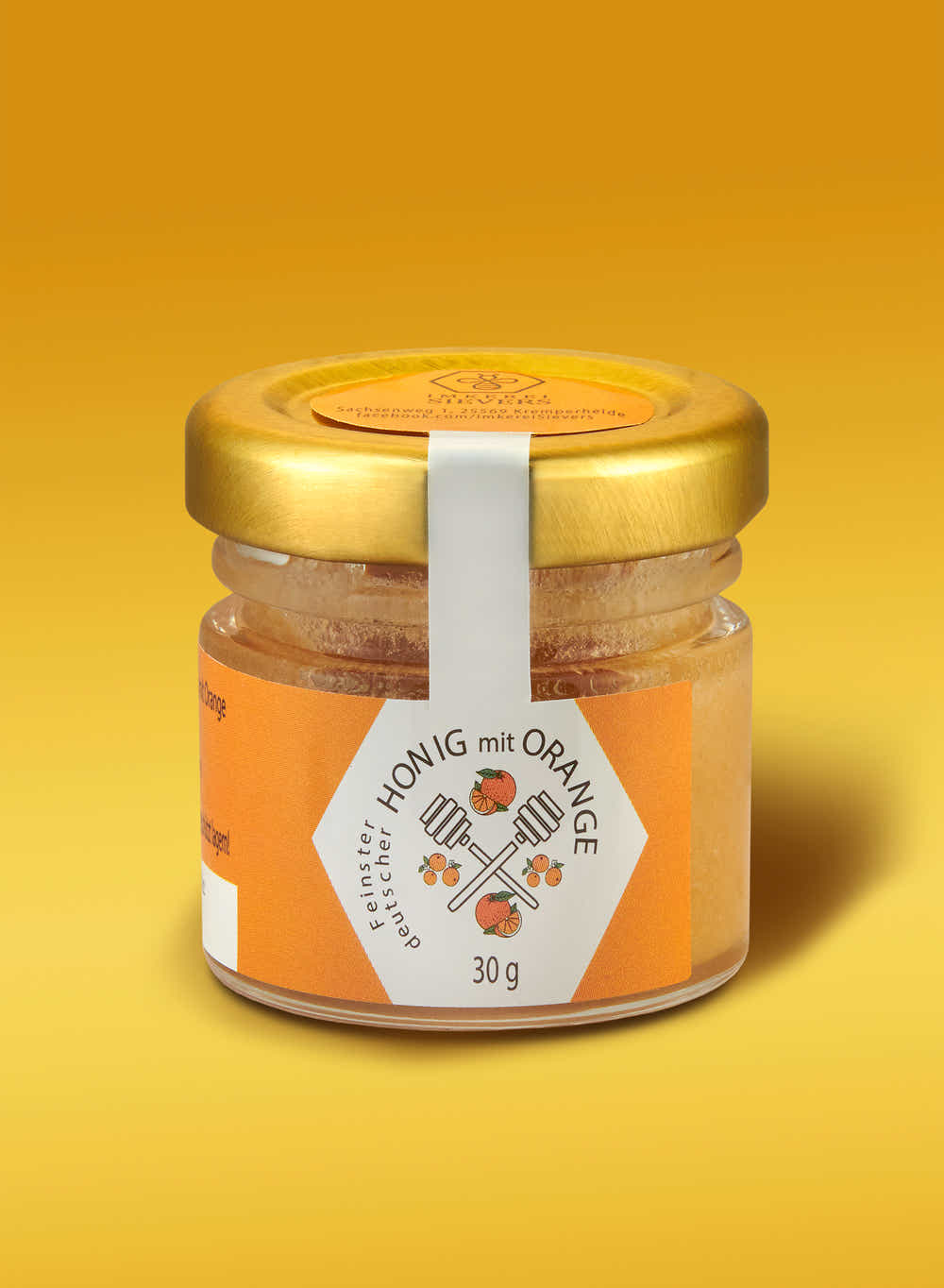 30 Gramm Honig mit Orange